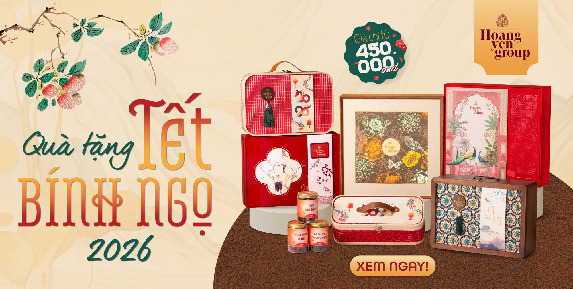 Hộp Quà Tết Bính Ngọ 2026