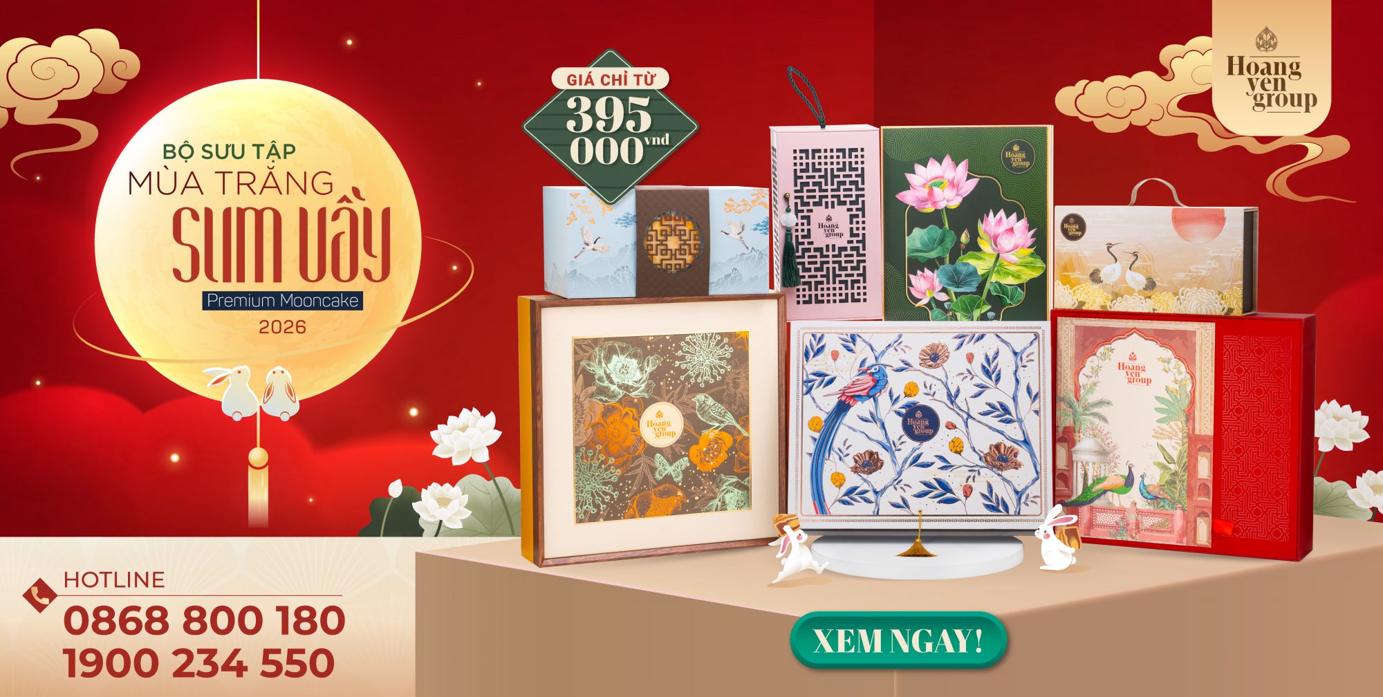 Bánh Trung Thu 2026 – Giải Pháp Quà Tặng Từ Hoàng Yến Group