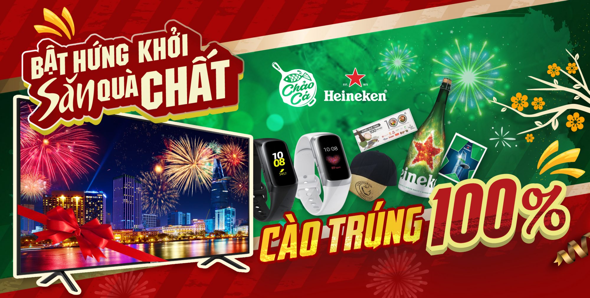 BẬT HỨNG KHỞI – SĂN QUÀ CHẤT CÙNG HEINEKEN