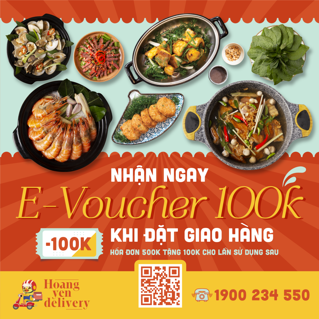 CHẢO CÁ TẶNG E-VOUCHER 100K