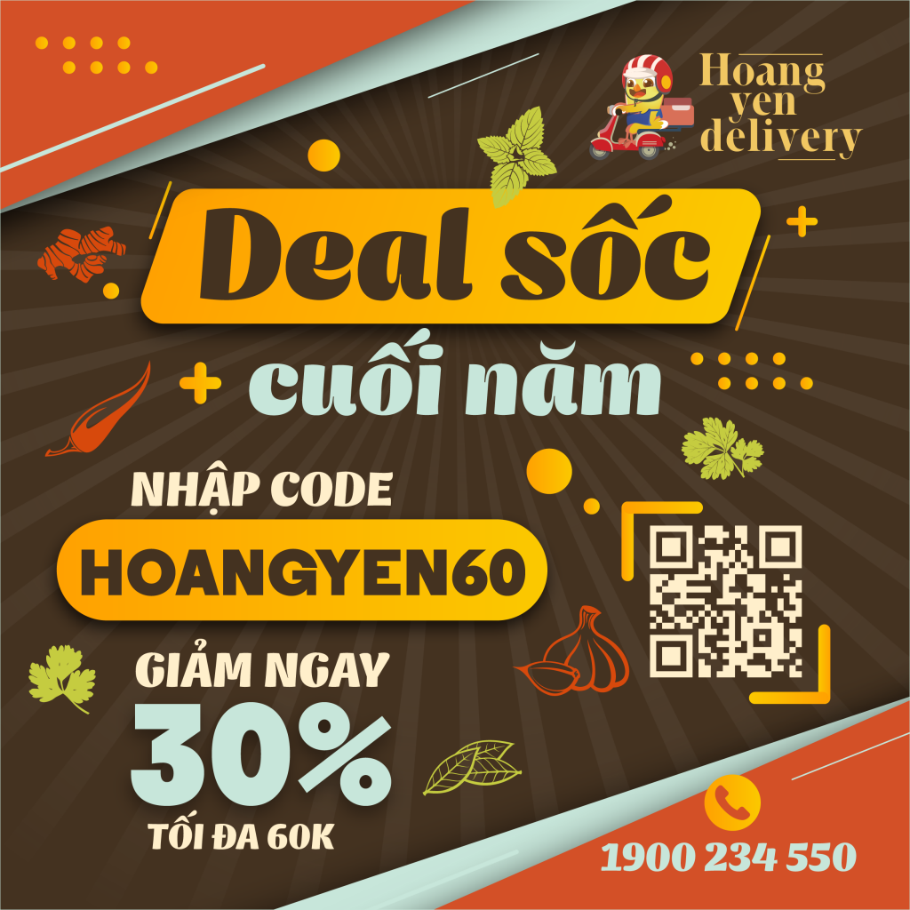 HOÀNG YẾN DELIVERY GIẢM 30%