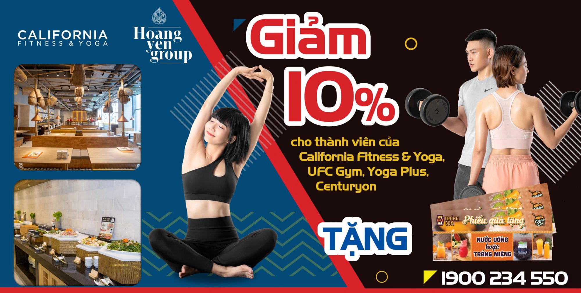 GIẢM NGAY 10% CHO THẺ THÀNH VIÊN CALIFORNIA & NHẬN NGAY VOUCHER HOT