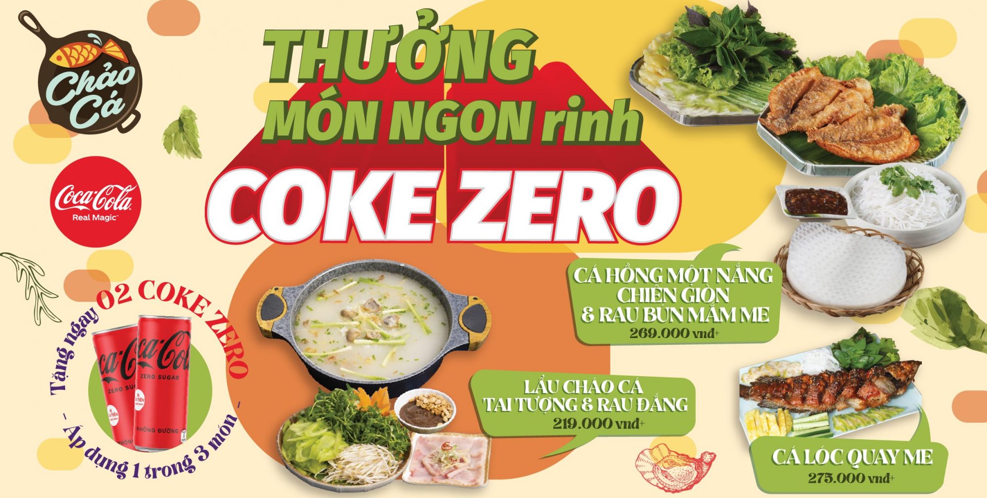 THƯỞNG MÓN NGON – RINH COKE ZERO