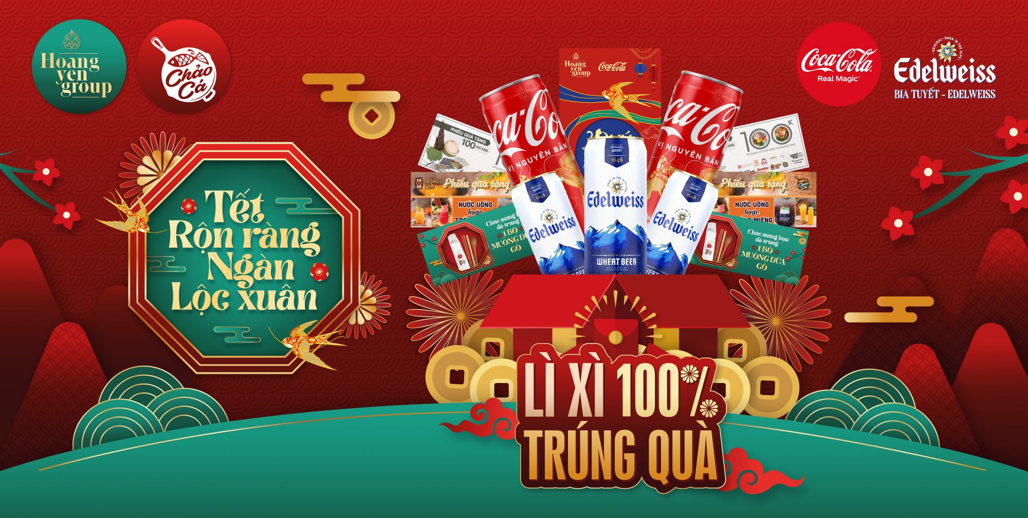 XUÂN QUÝ MÃO 2023 HOÀNG YẾN LÌ XÌ 100% TRÚNG QUÀ