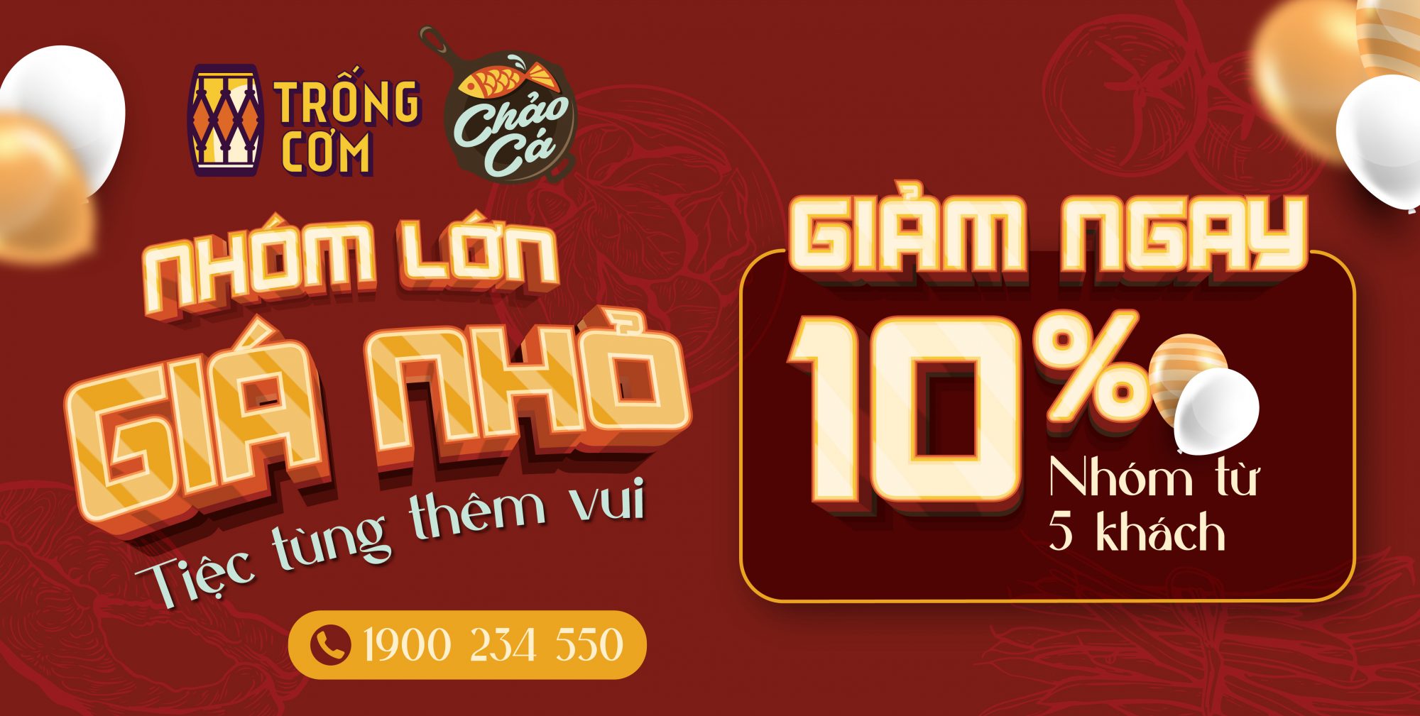 CHỐT DEAL ĂN NGON – NHẬN NGAY ƯU ĐÃI 10%