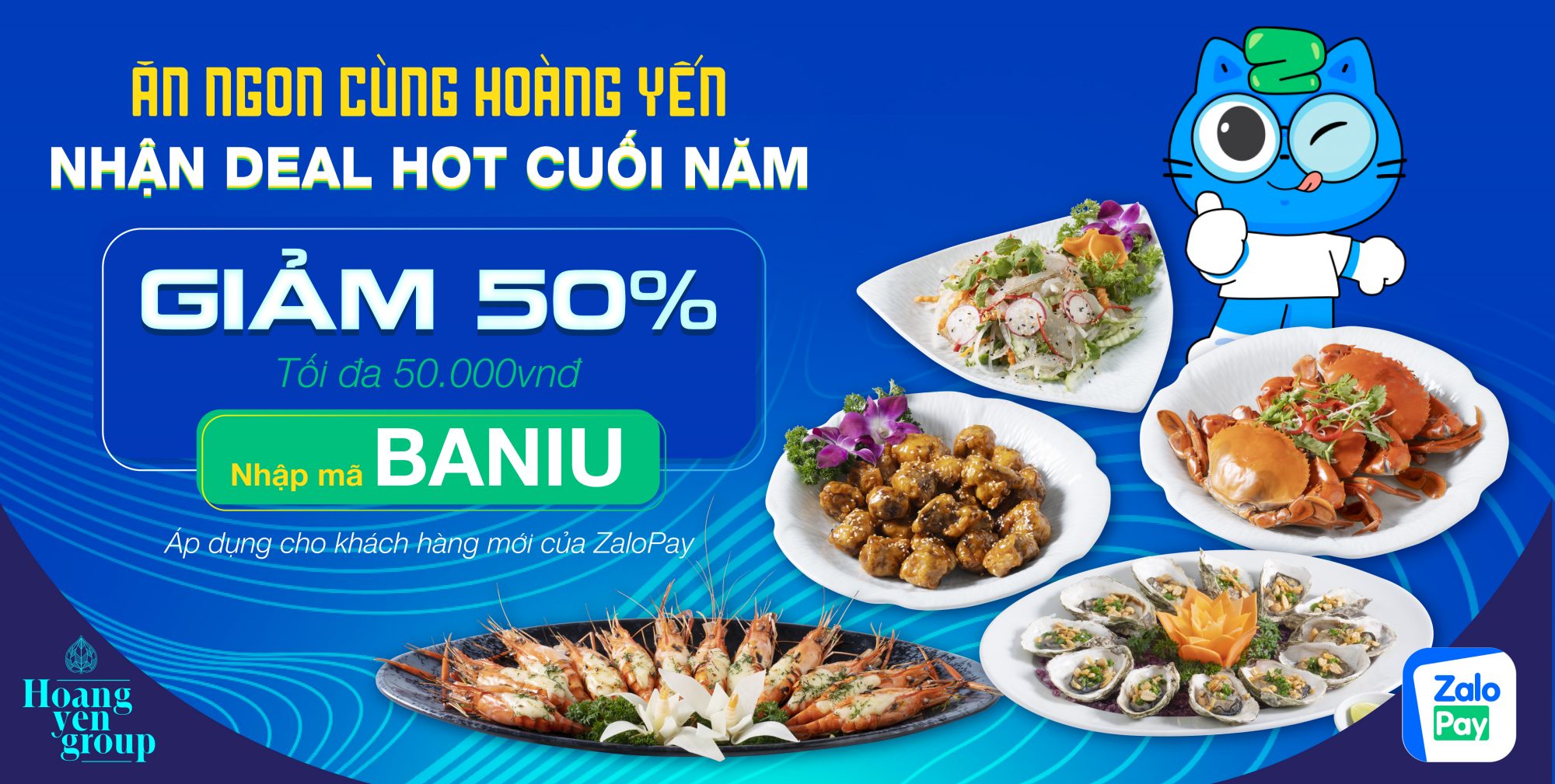 ĂN NGON CÙNG HOÀNG YẾN – NHẬN DEAL HOT CUỐI NĂM